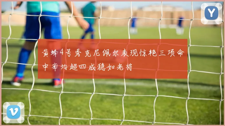 黄蜂4号秀克尼佩尔表现惊艳三项命中率均超四成稳如老将